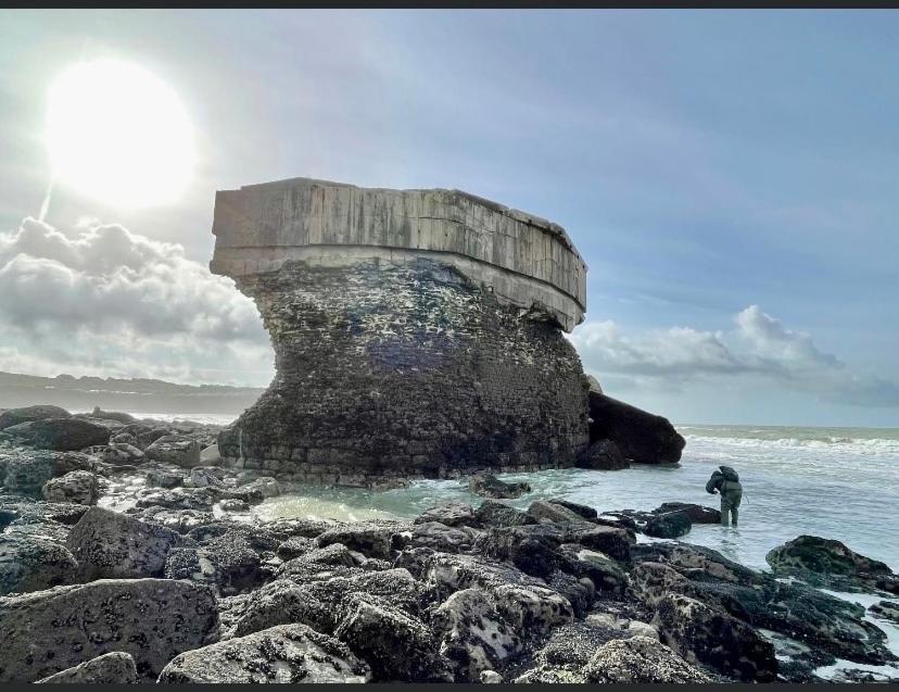 Le Brise Lame Maison Neuve A 2 Pas De La Plage Le Portel Extérieur photo